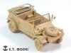 E.T. Model E35-129 WWII German Kübelwagen Type 82 (For TAMIYA Kit) (1:35)